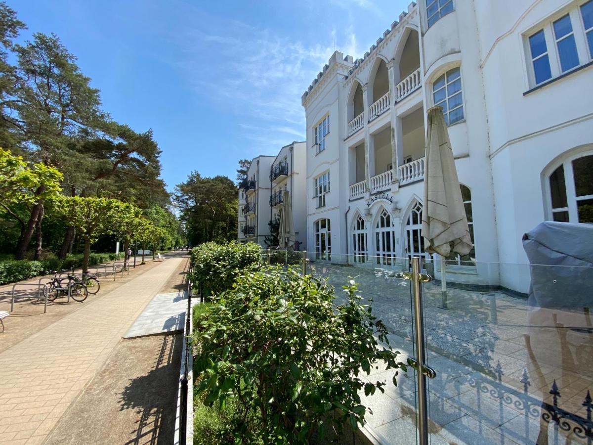 Haus Kastell - Suite Strandglueck Heringsdorf Zewnętrze zdjęcie
