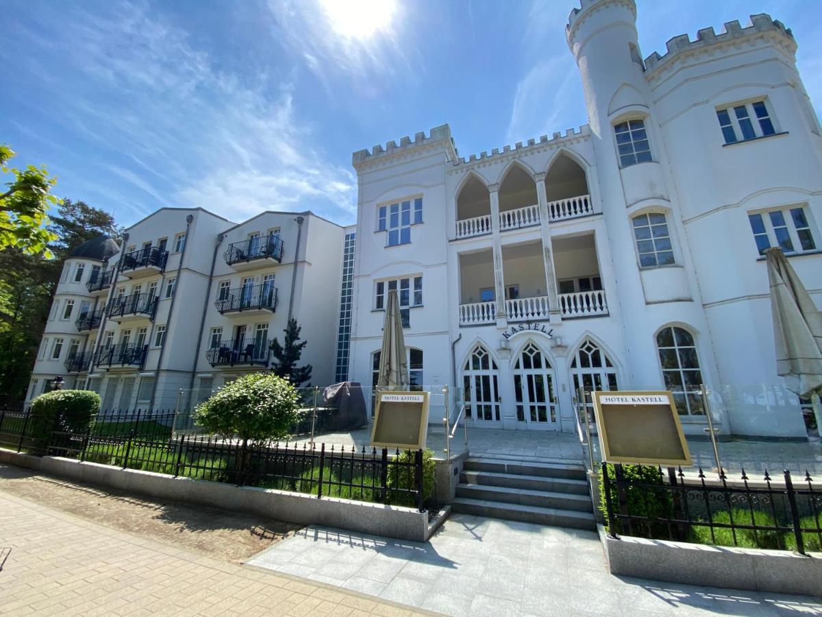 Haus Kastell - Suite Strandglueck Heringsdorf Zewnętrze zdjęcie