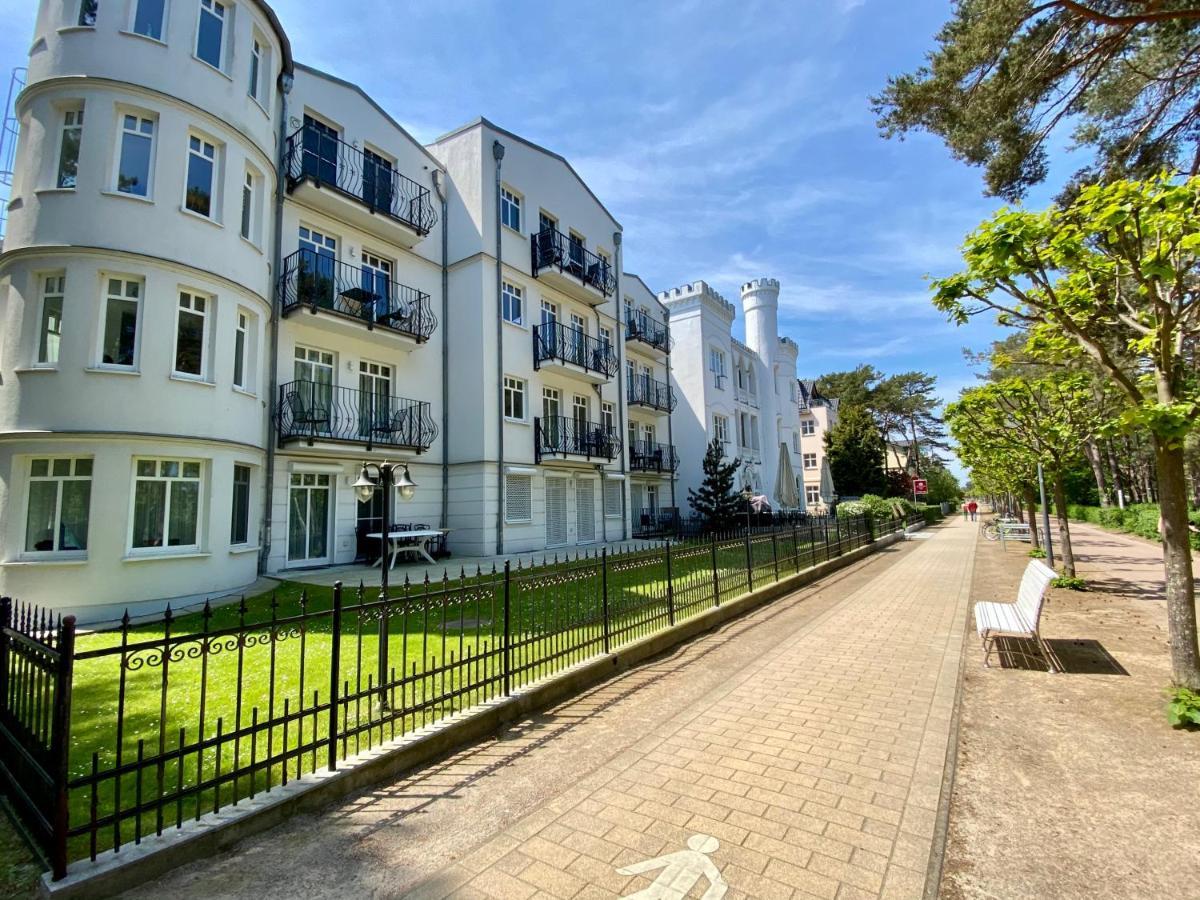 Haus Kastell - Suite Strandglueck Heringsdorf Zewnętrze zdjęcie